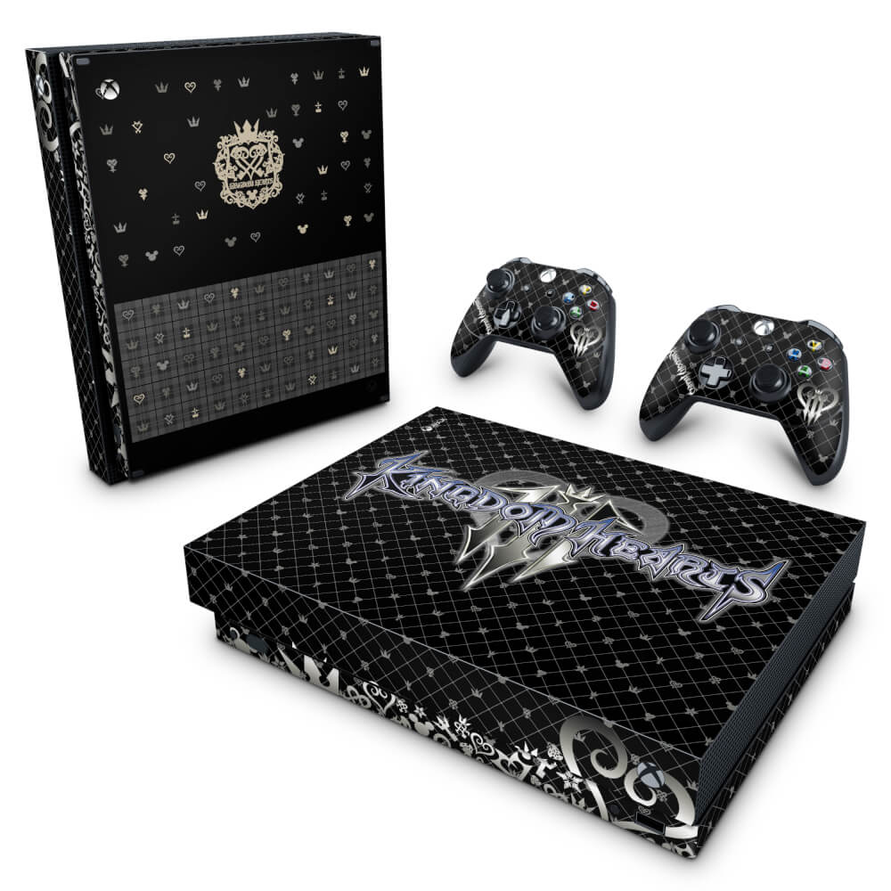 Skin Anti-Rage Xbox One X - Kingdom Hearts 3 III