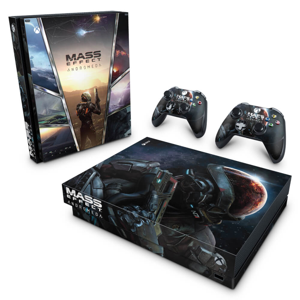 Skin Anti-Rage Xbox One X - Mass Effect: Andromeda