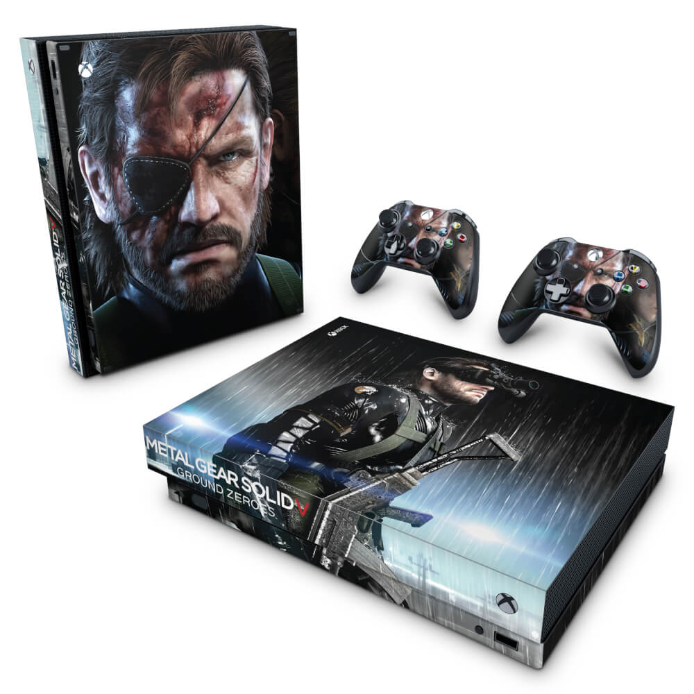 Skin Anti-Rage Xbox One X - Metal Gear Solid V
