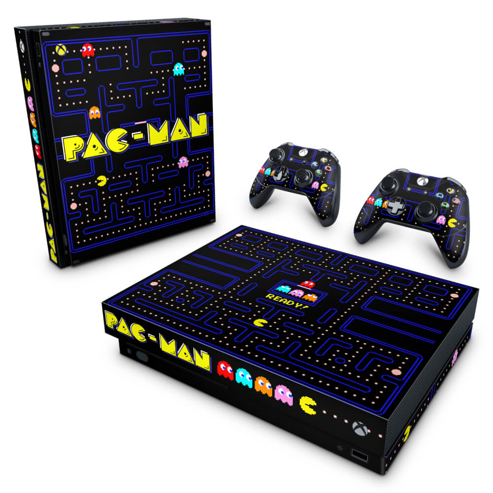 Skin Anti-Rage Xbox One X - Pac Man