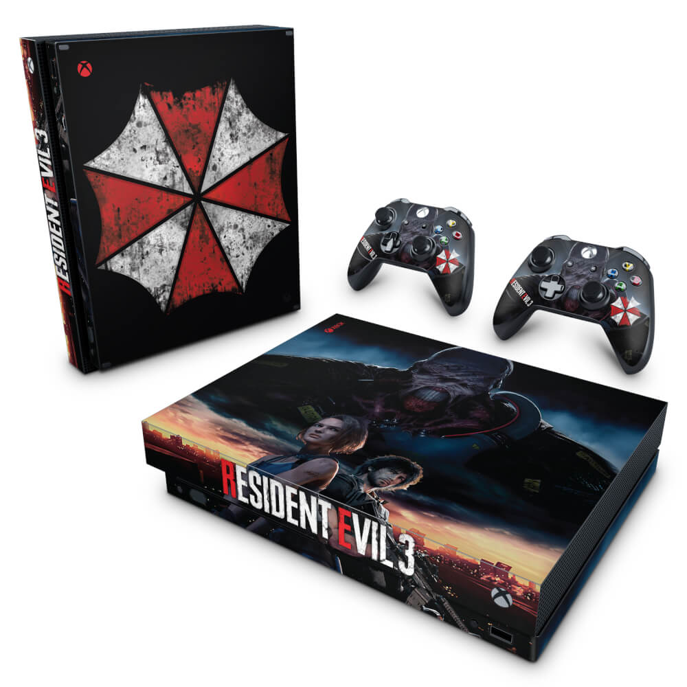 Skin Anti-Rage Xbox One X - Resident Evil 3 Remake