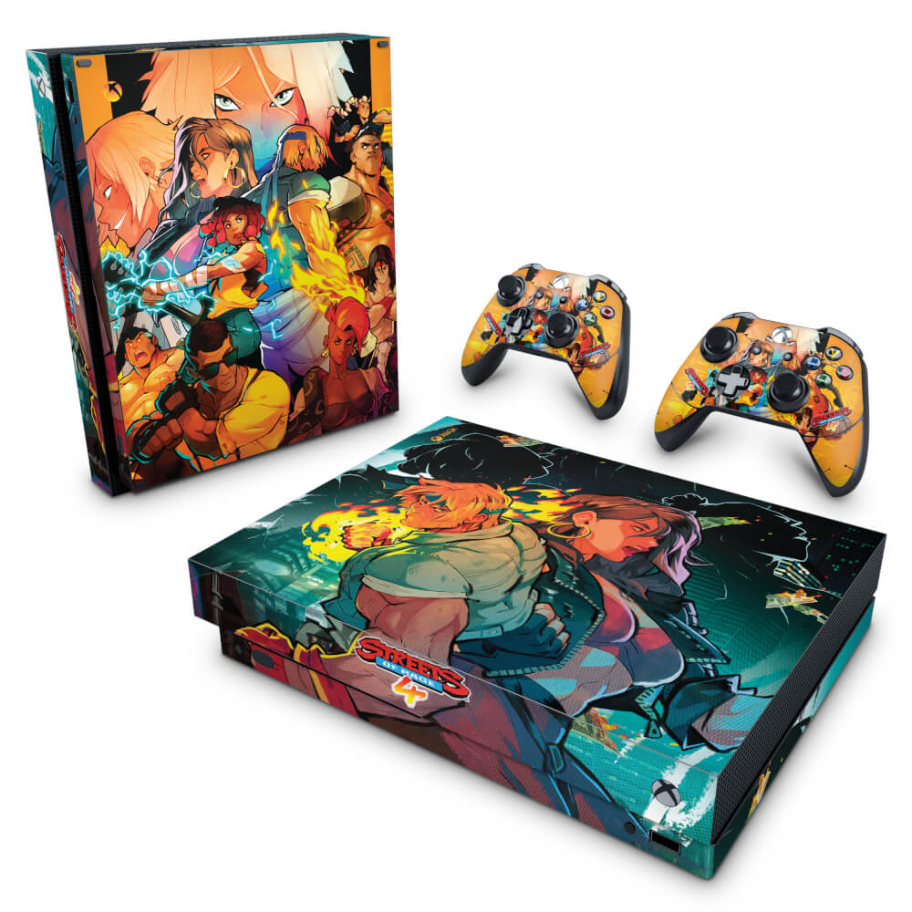 Skin Anti-Rage Xbox One X - Streets of Rage 4