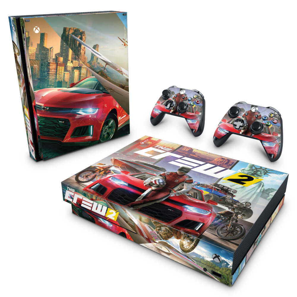 Skin Anti-Rage Xbox One X - The Crew 2