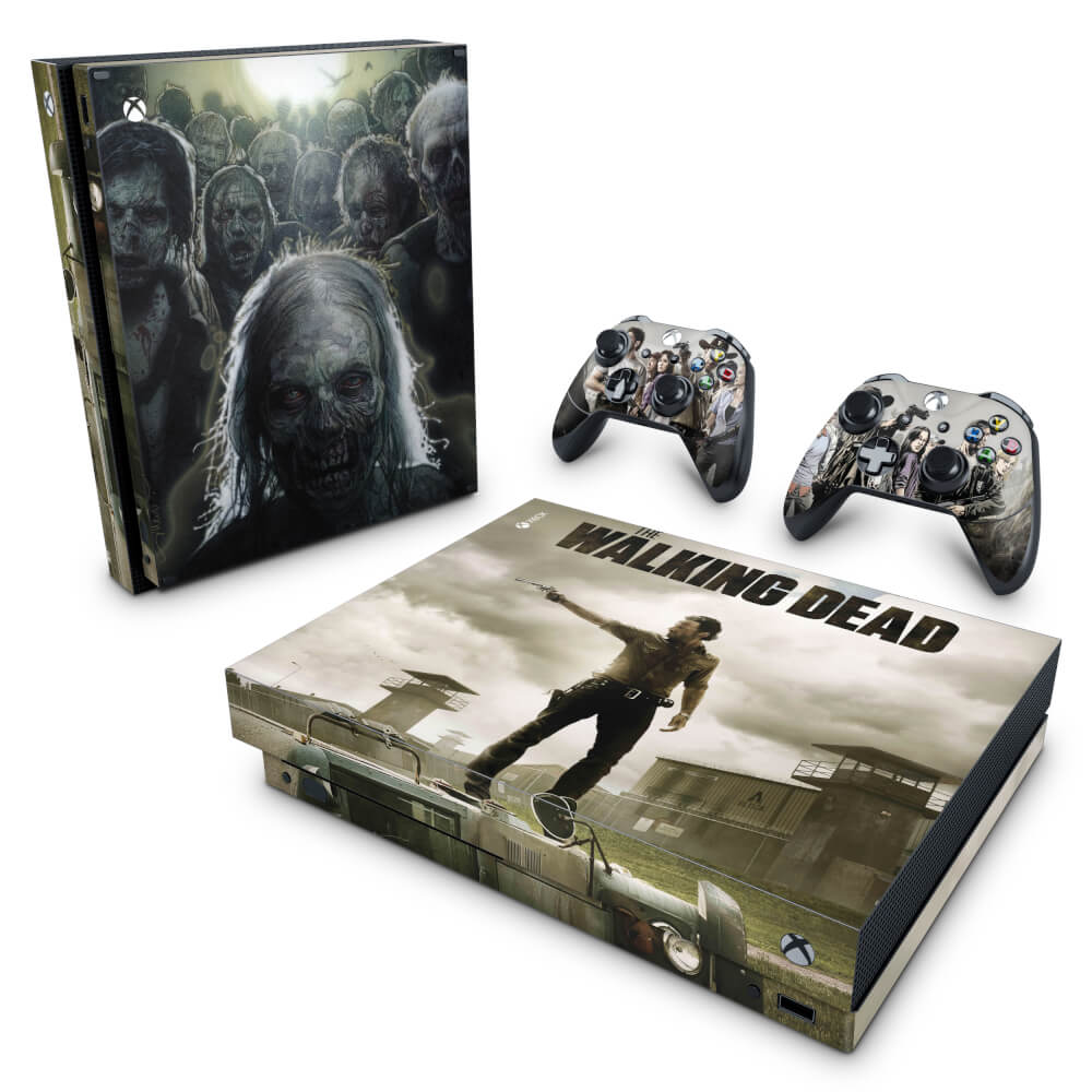 Skin Anti-Rage Xbox One X - The Walking Dead