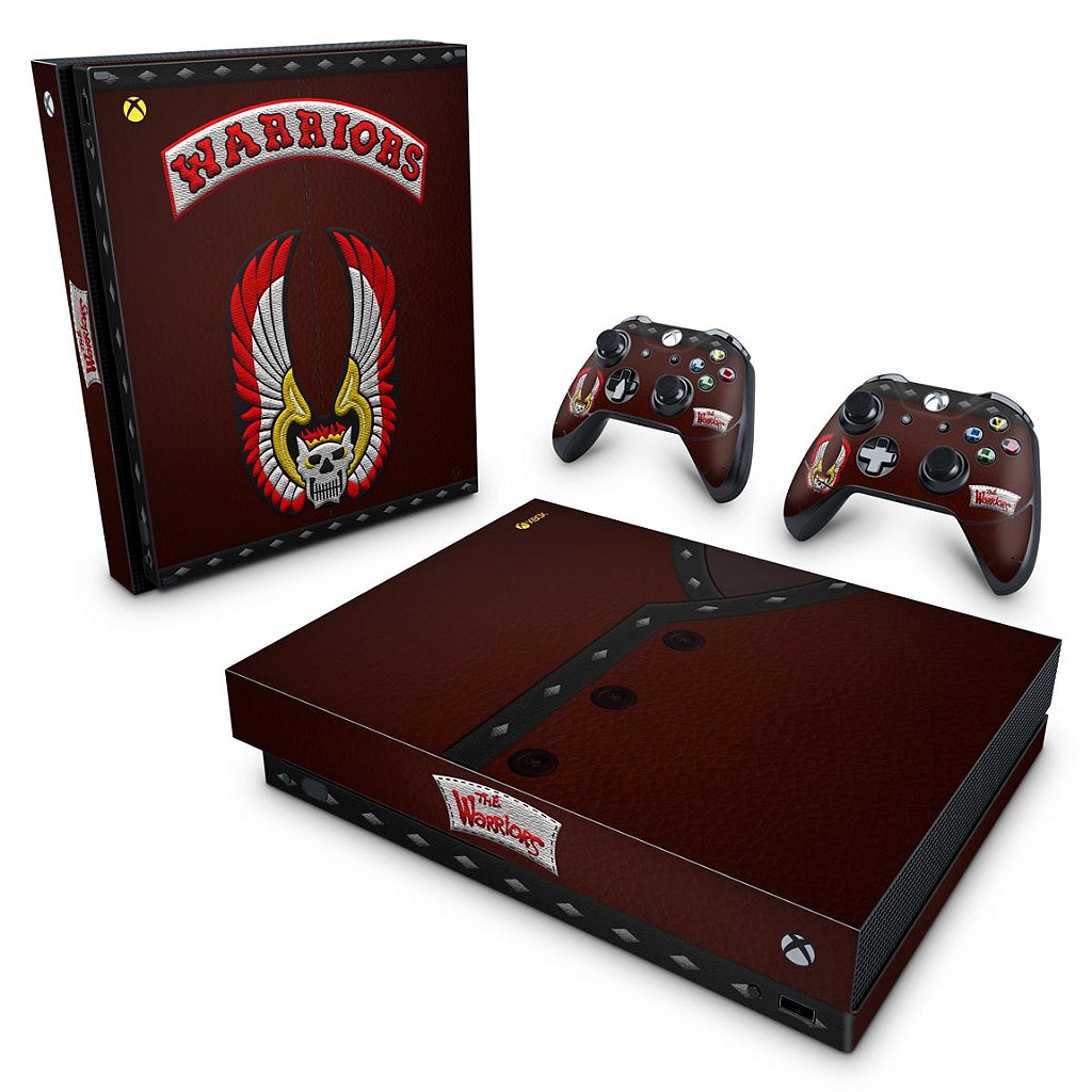 Skin Anti-Rage Xbox One X - The Warriors