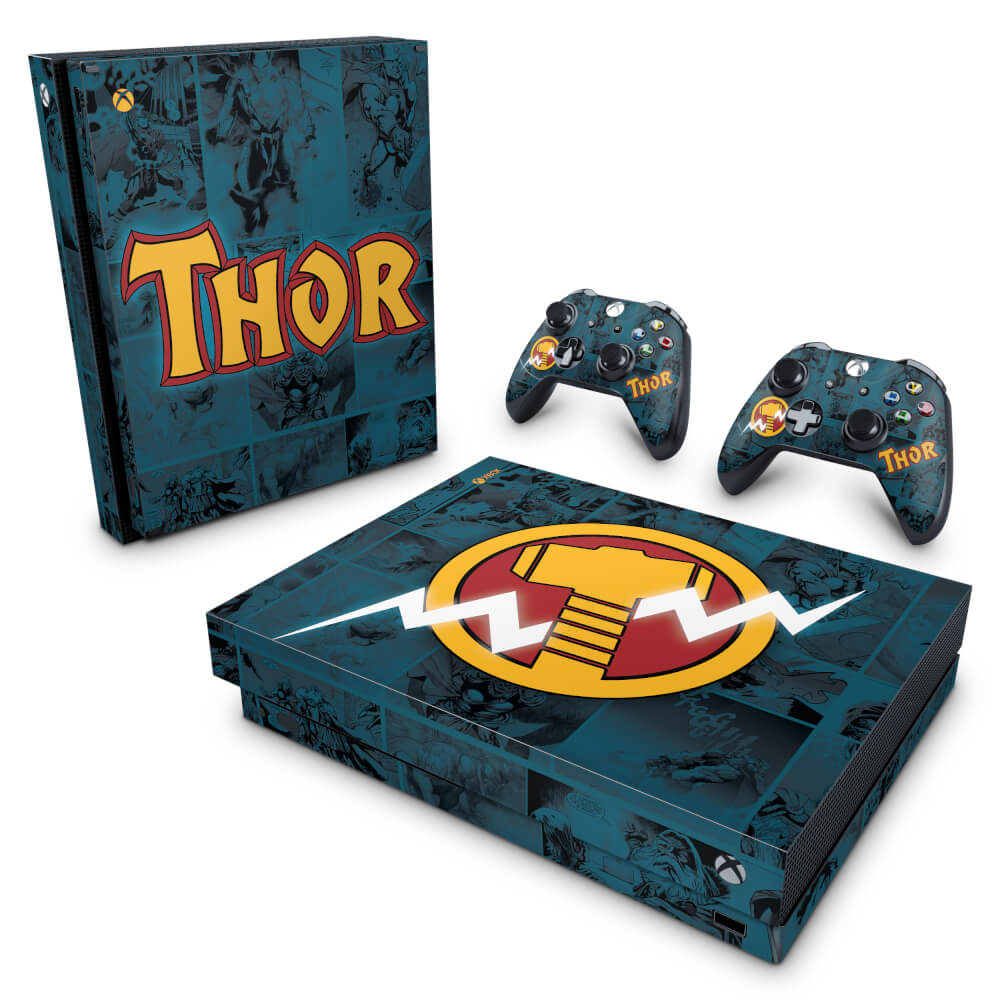 Skin Anti-Rage Xbox One X - Thor Comics