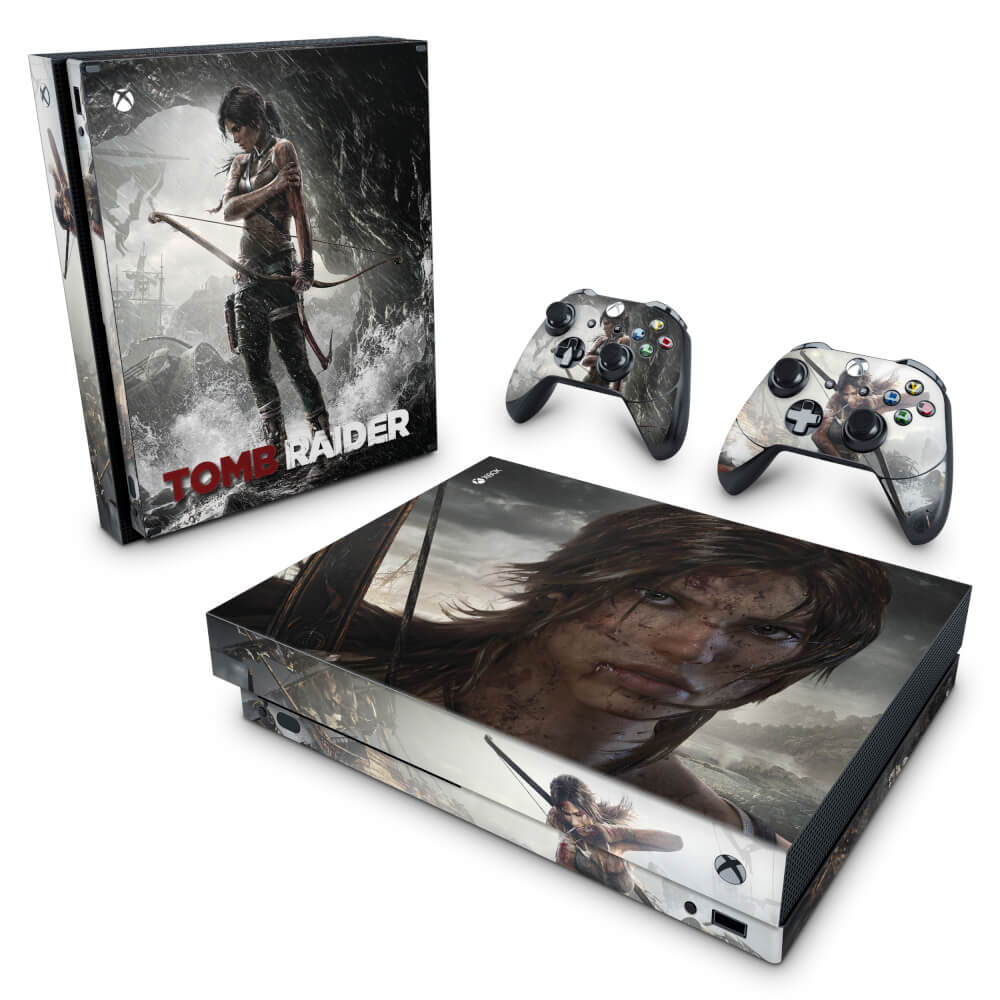 Skin Anti-Rage Xbox One X - Tomb Raider