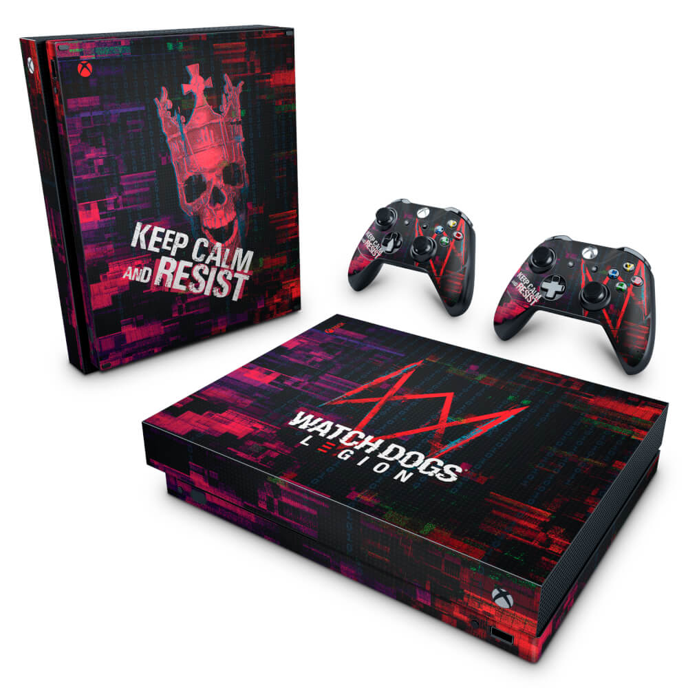 Skin Anti-Rage Xbox One X - Watch Dogs Legion