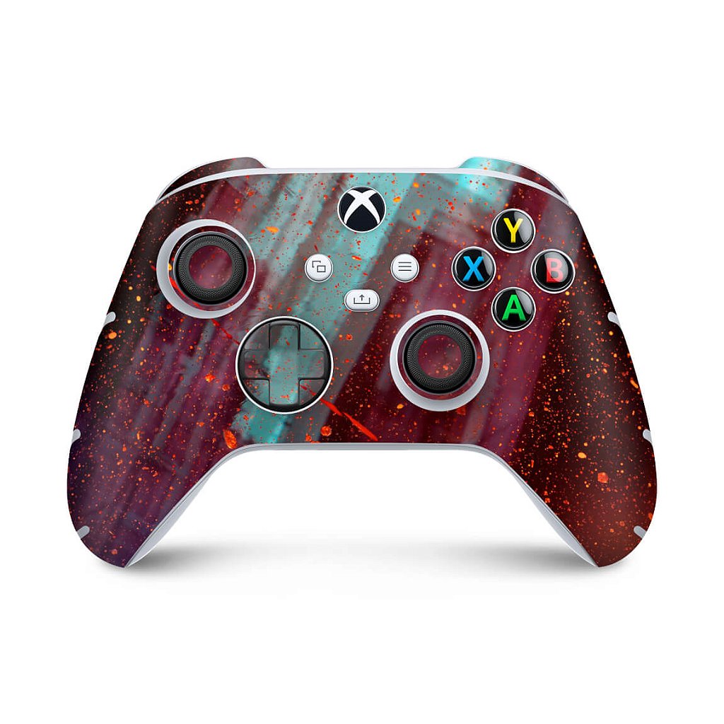 Skin Anti-Rage Xbox Series S X Controle - Abstrato #100
