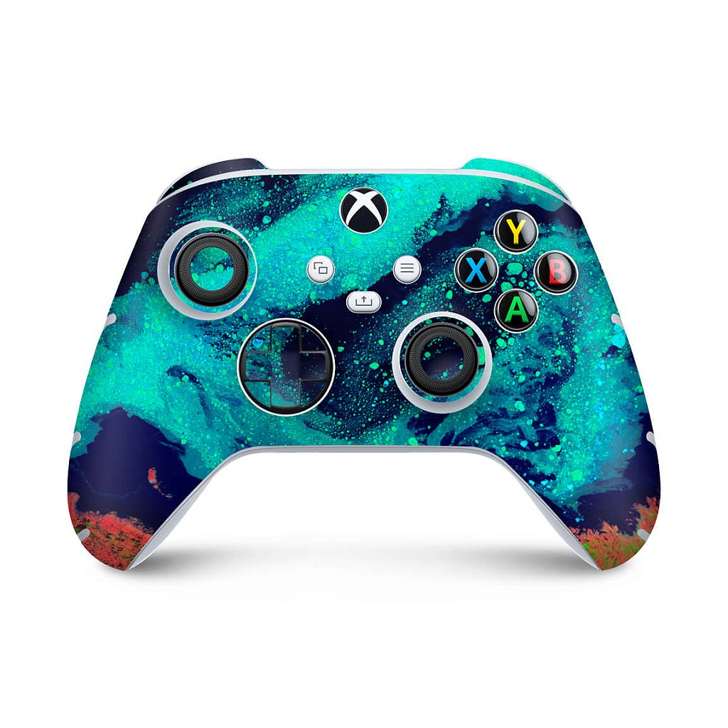Skin Anti-Rage Xbox Series S X Controle - Abstrato #105