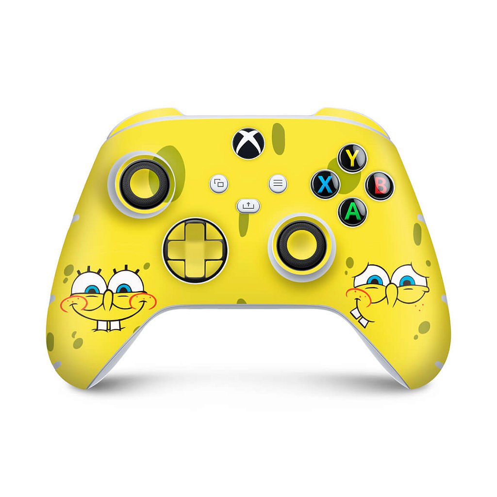 Skin Anti-Rage Xbox Series S X Controle - Bob Esponja