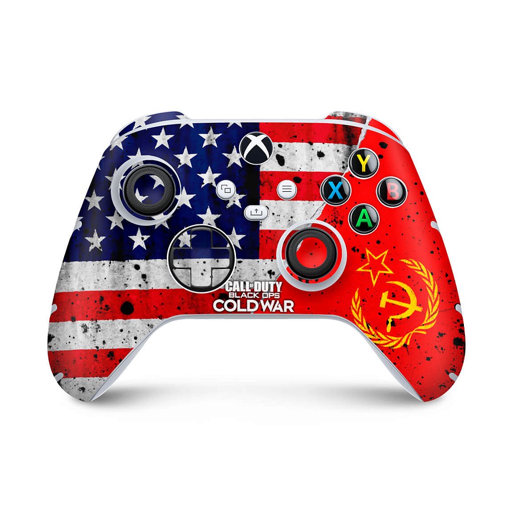 Skin Anti-Rage Xbox Series S X Controle - Call Of Duty Cold War