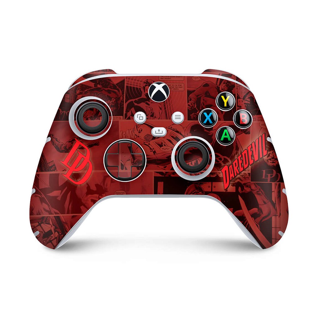 Skin Anti-Rage Xbox Series S X Controle - Daredevil Demolidor Comics
