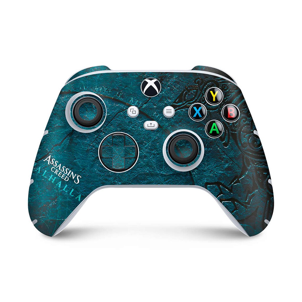 Skin Anti-Rage Xbox Series S X Controle - Assassin's Creed Valhalla - Pop Arte Skins - foto 2