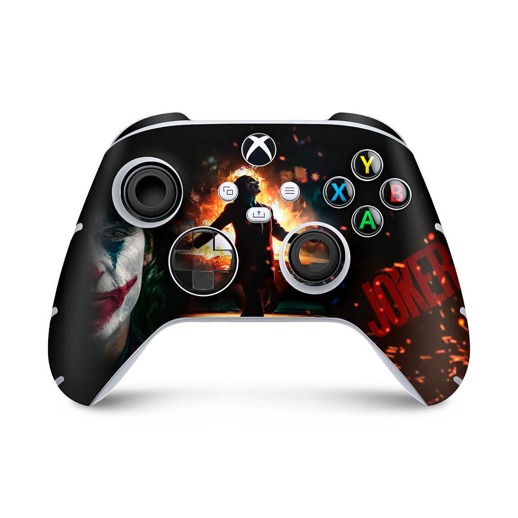 Skin Anti-Rage Xbox Series S X Controle - Joker Filme