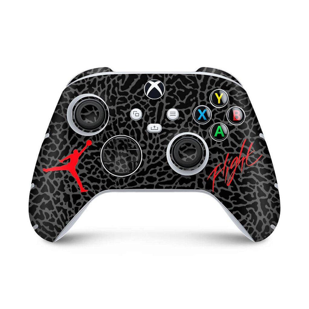 Skin Anti-Rage Xbox Series S X Controle - Jordan Flight
