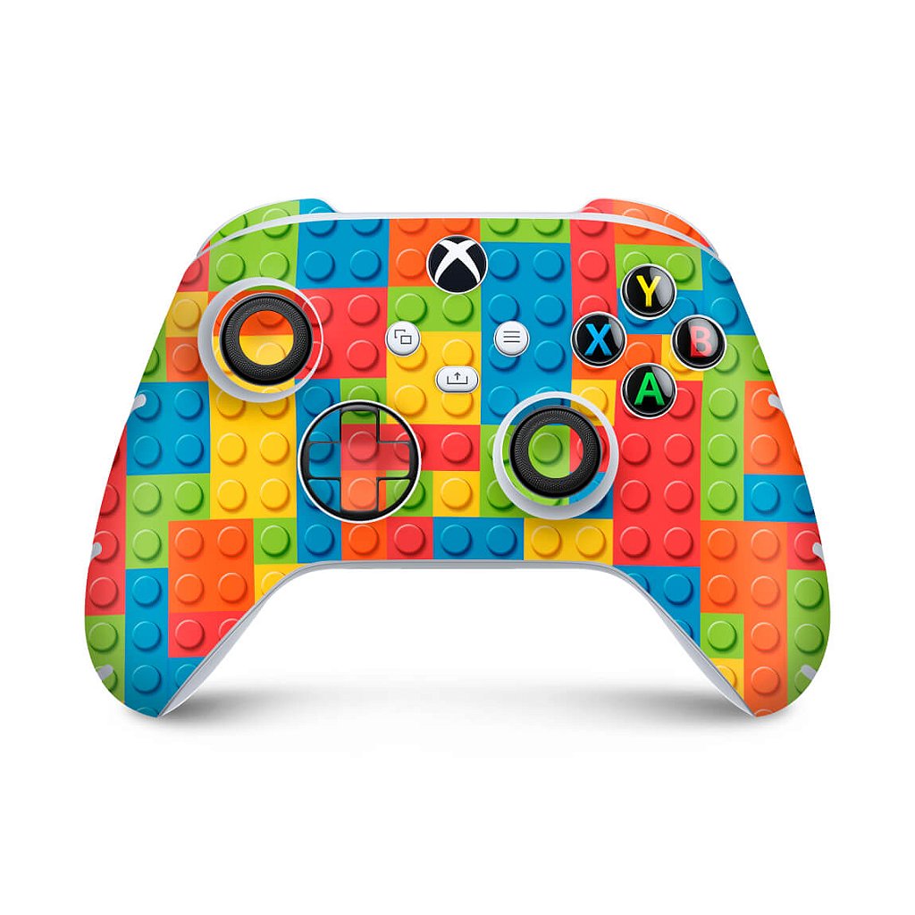Skin Anti-Rage Xbox Series S X Controle - Lego Peça