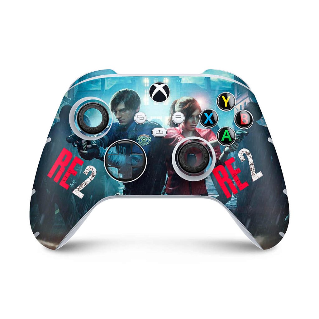 Skin Anti-Rage Xbox Series S X Controle - Resident Evil 2 Remake