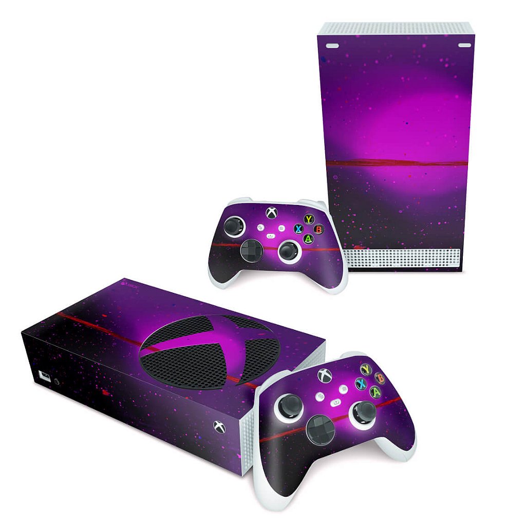 Skin Anti-Rage Xbox Series S Horizontal - Abstrato #102