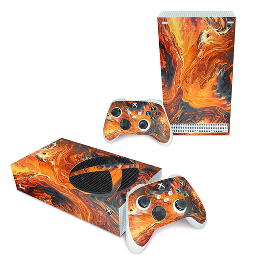 Skin Anti-Rage Xbox Series S Horizontal - Abstrato #95
