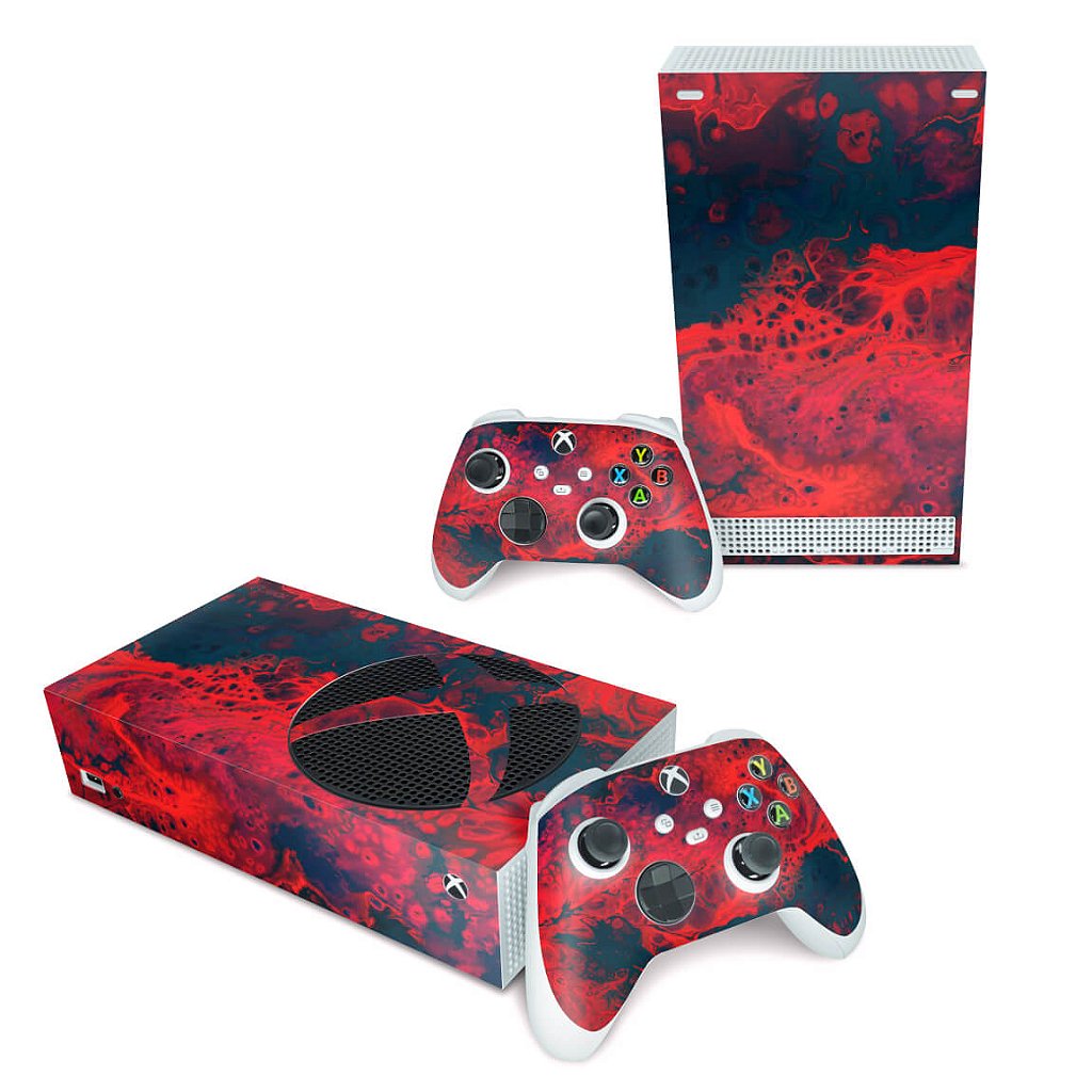 Skin Anti-Rage Xbox Series S Horizontal - Abstrato #98