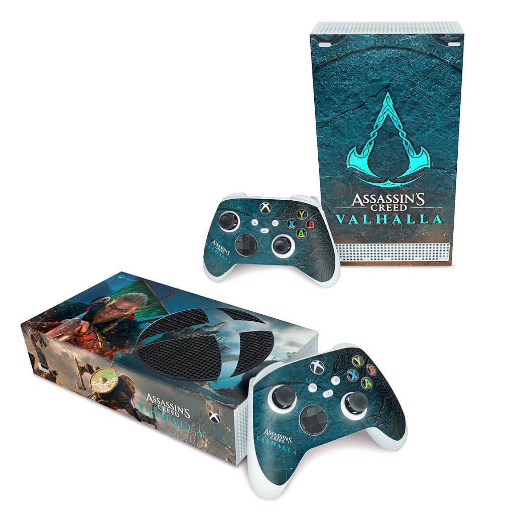 Skin Anti-Rage Xbox Series S Horizontal - Assassin's Creed Valhalla