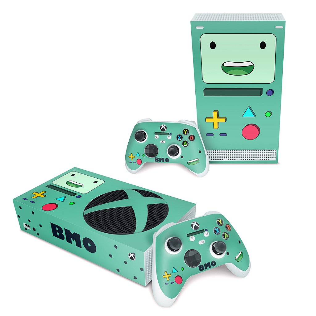 Skin Anti-Rage Xbox Series S Horizontal - BMO Hora de Aventura