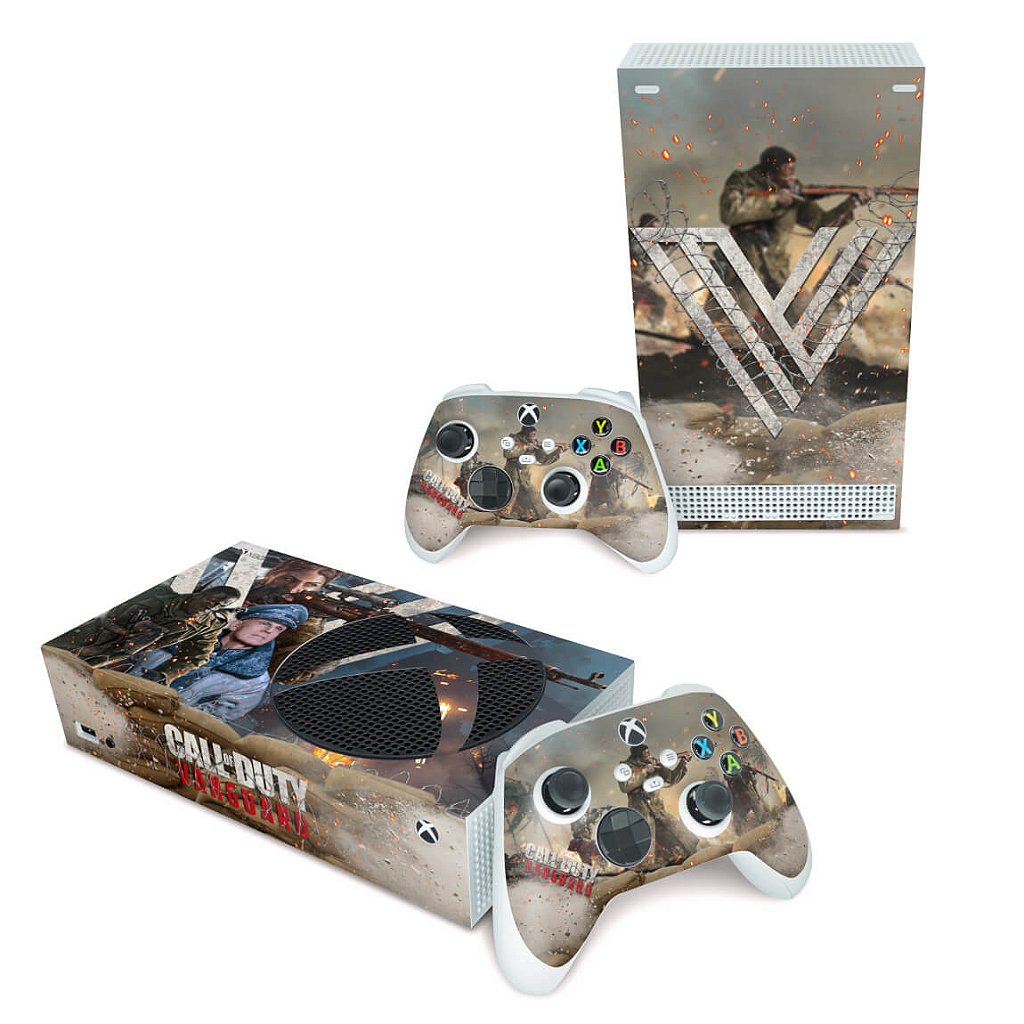 Skin Anti-Rage Xbox Series S Horizontal - Call of Duty Vanguard