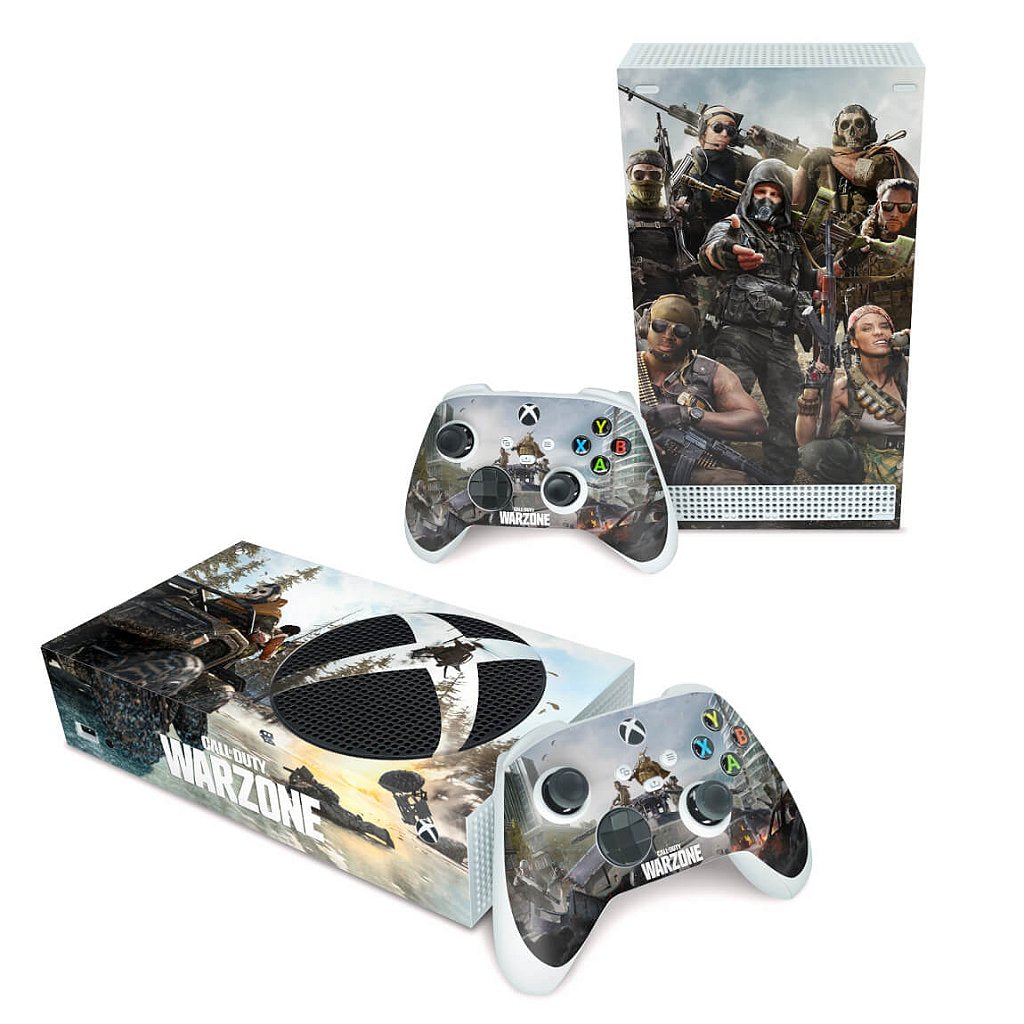Skin Anti-Rage Xbox Series S Horizontal - Call of Duty Warzone