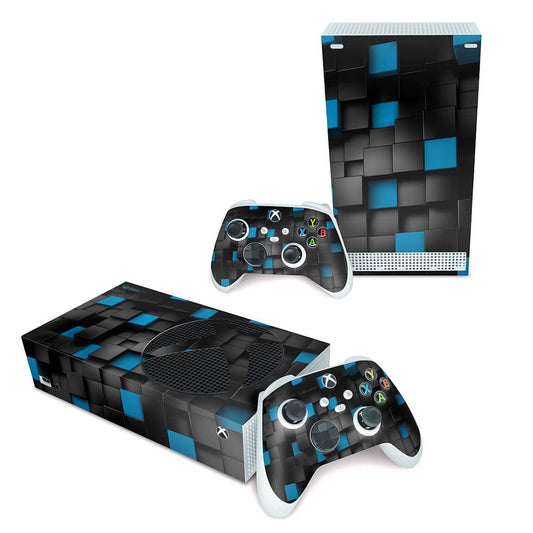 Skin Anti-Rage Xbox Series S Horizontal - Cubos