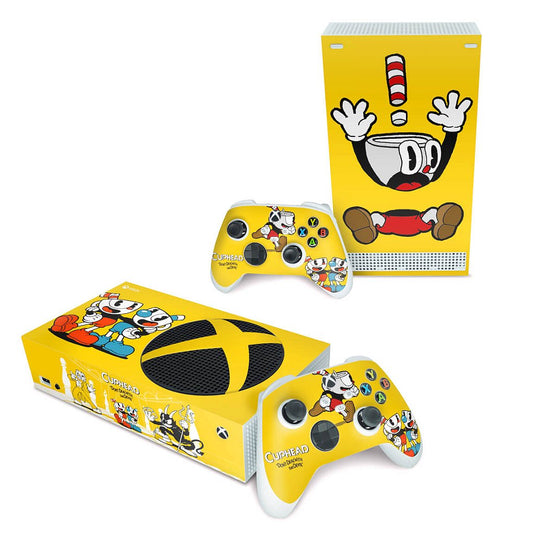 Skin Anti-Rage Xbox Series S Horizontal - Cuphead