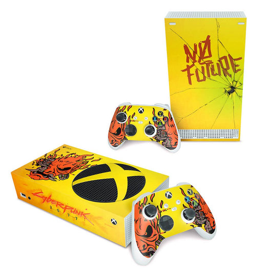 Skin Anti-Rage Xbox Series S Horizontal - Cyberpunk 2077