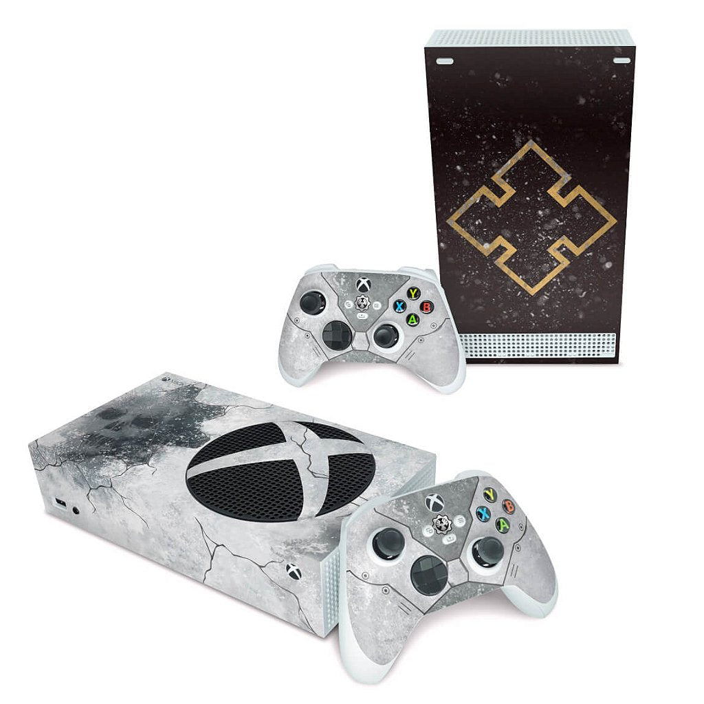 Skin Anti-Rage Xbox Series S Horizontal - Gears 5 Bundle