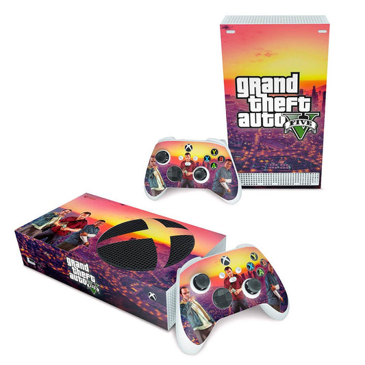 Skin Anti-Rage Xbox Series S Horizontal - GTA V