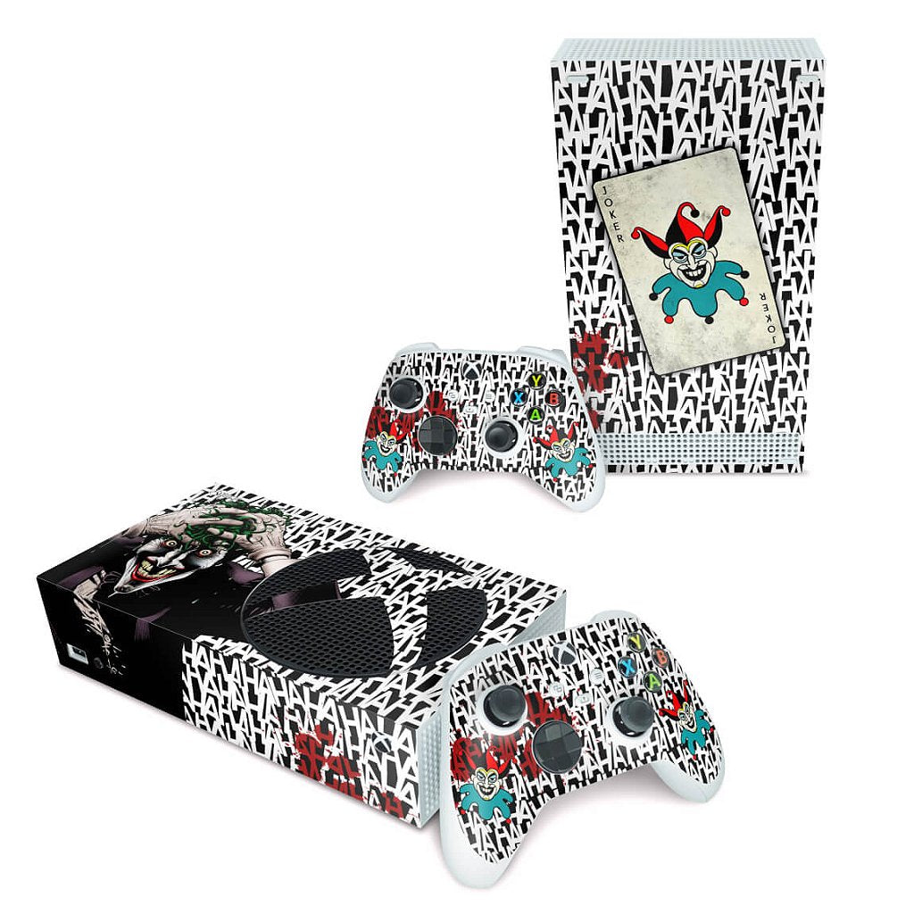 Skin Anti-Rage Xbox Series S Horizontal - Joker Coringa