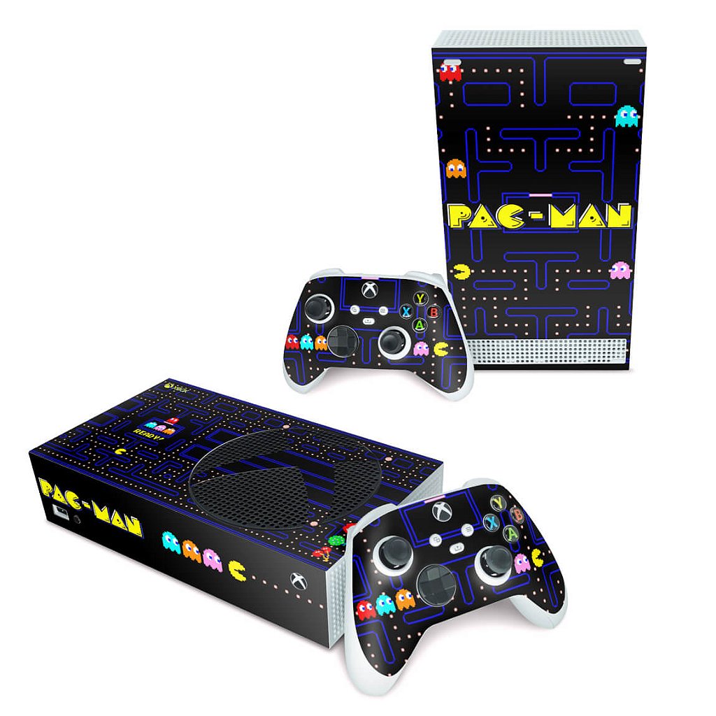 Skin Anti-Rage Xbox Series S Horizontal - Pac Man