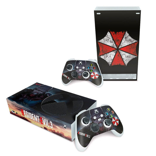 Skin Anti-Rage Xbox Series S Horizontal - Resident Evil 3 Remake