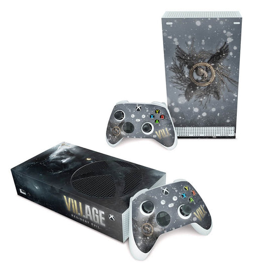 Skin Anti-Rage Xbox Series S Horizontal - Resident Evil Village