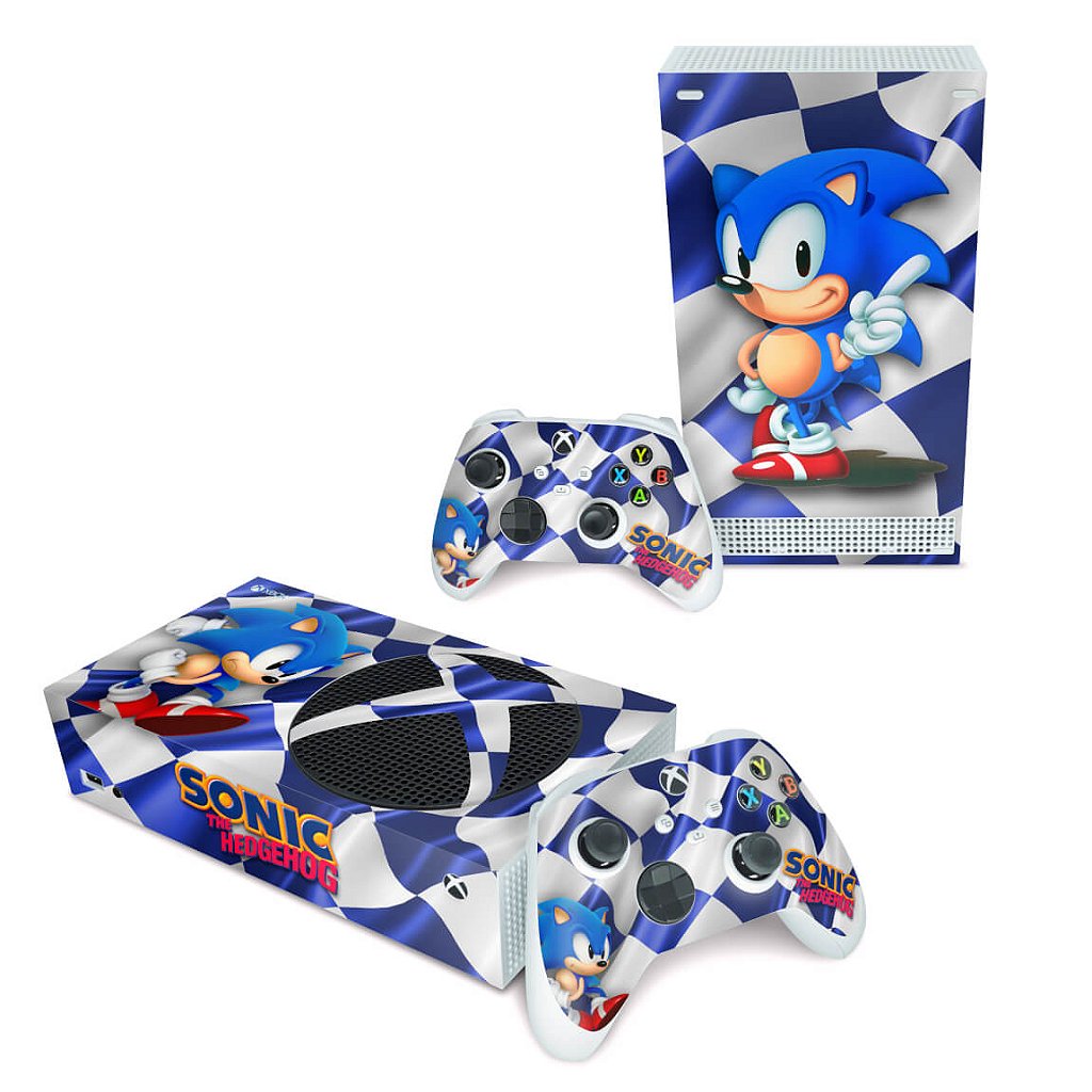 Skin Anti-Rage Xbox Series S Horizontal - Sonic