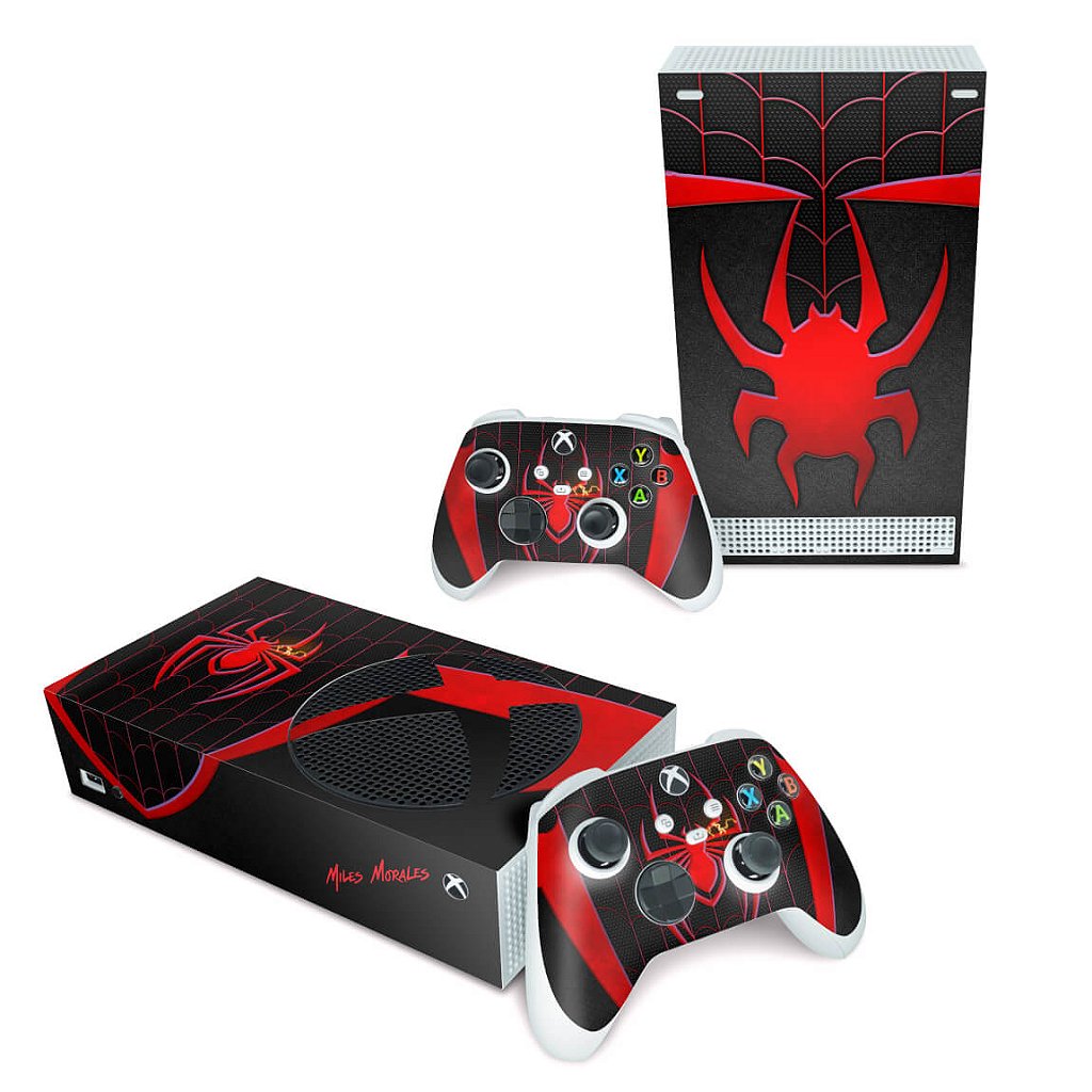 Skin Anti-Rage Xbox Series S Horizontal - Spider-Man: Miles Morales