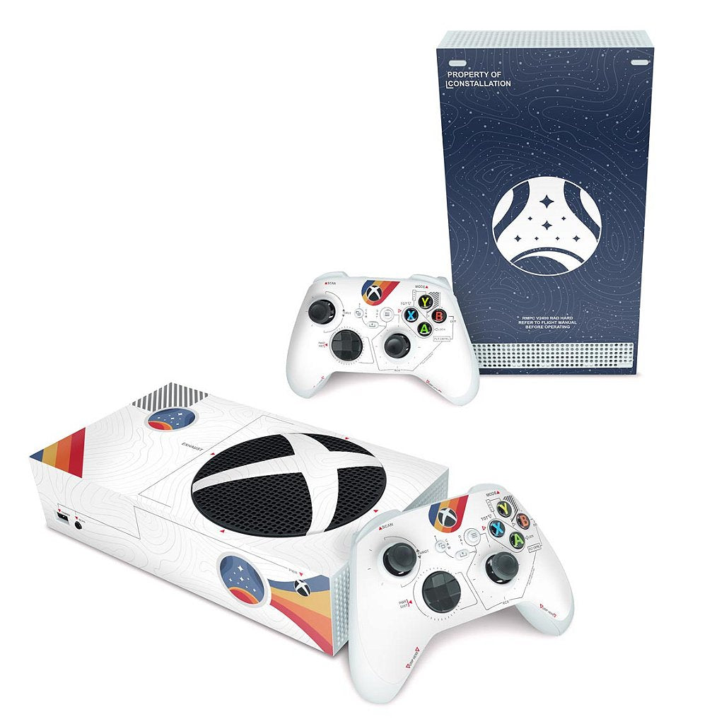 Skin Anti-Rage Xbox Series S Horizontal - Starfield Edition
