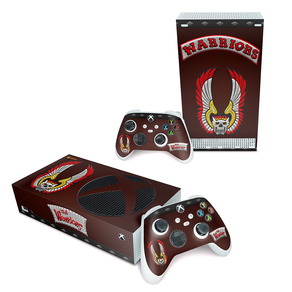 Skin Anti-Rage Xbox Series S Horizontal - The Warriors