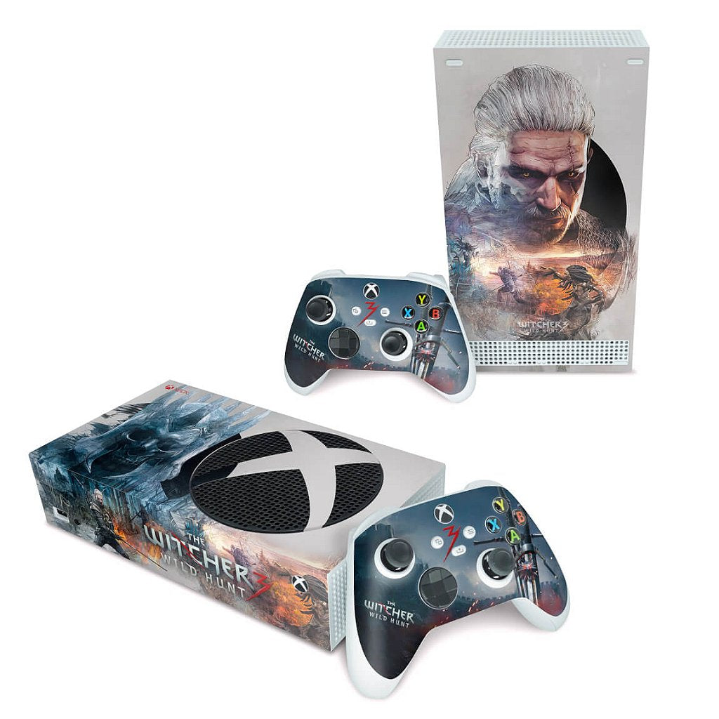 Skin Anti-Rage Xbox Series S Horizontal - The Witcher 3