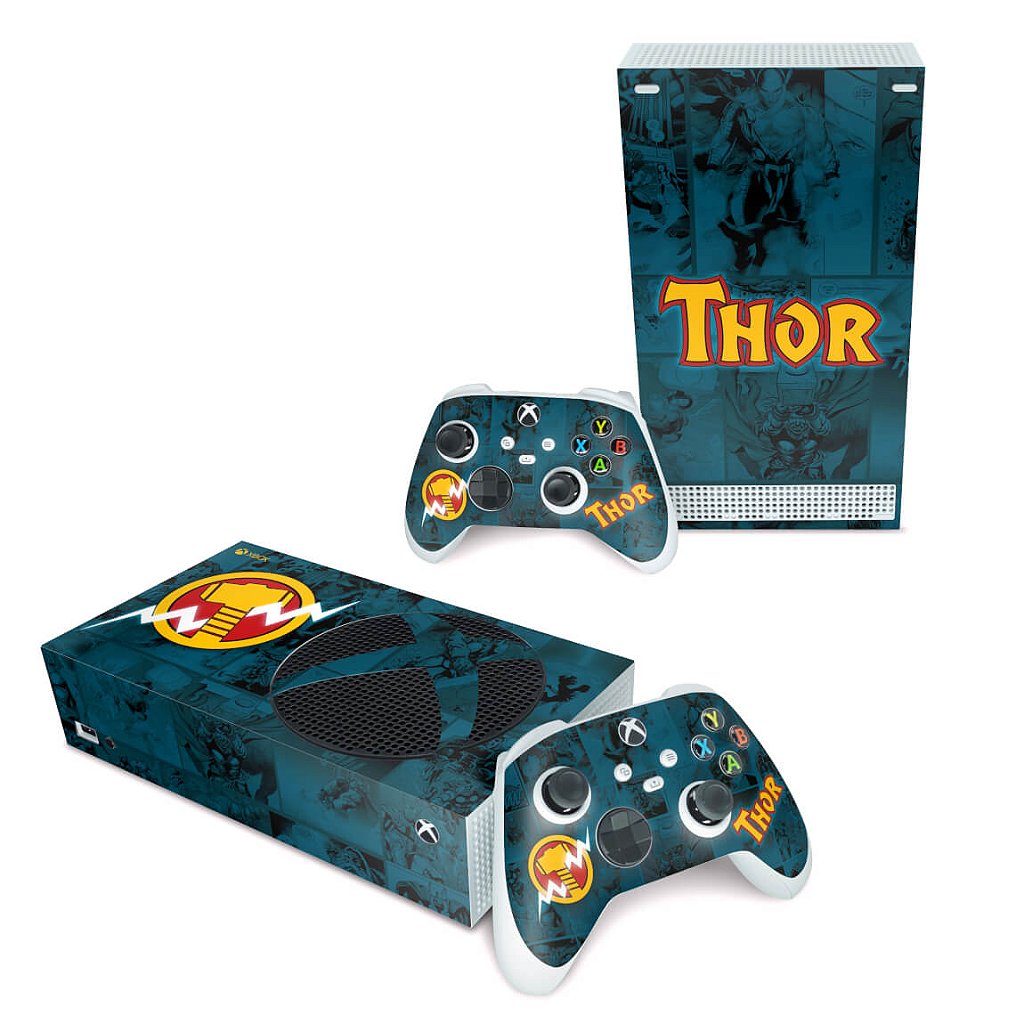 Skin Anti-Rage Xbox Series S Horizontal - Thor Comics
