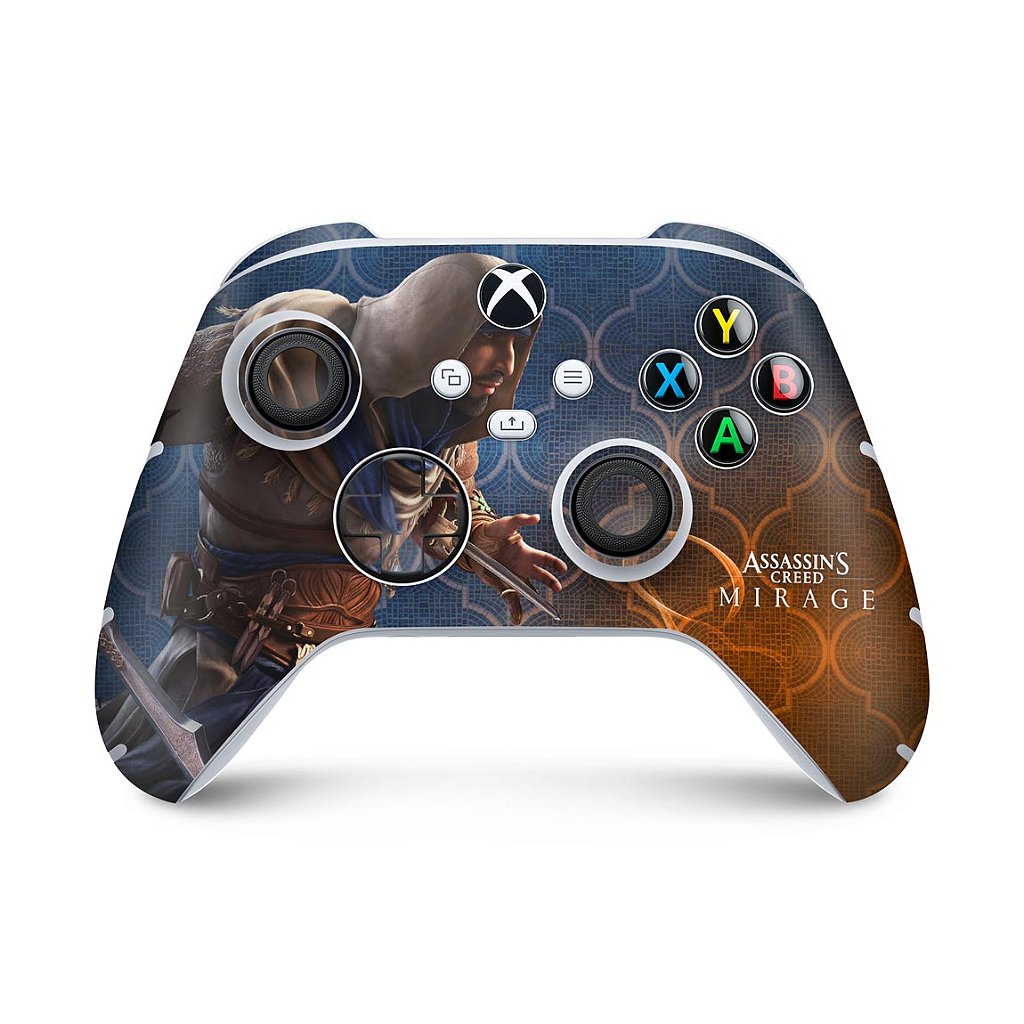 Skin Anti-Rage Xbox Series S X Controle - Assassin's Creed Mirage