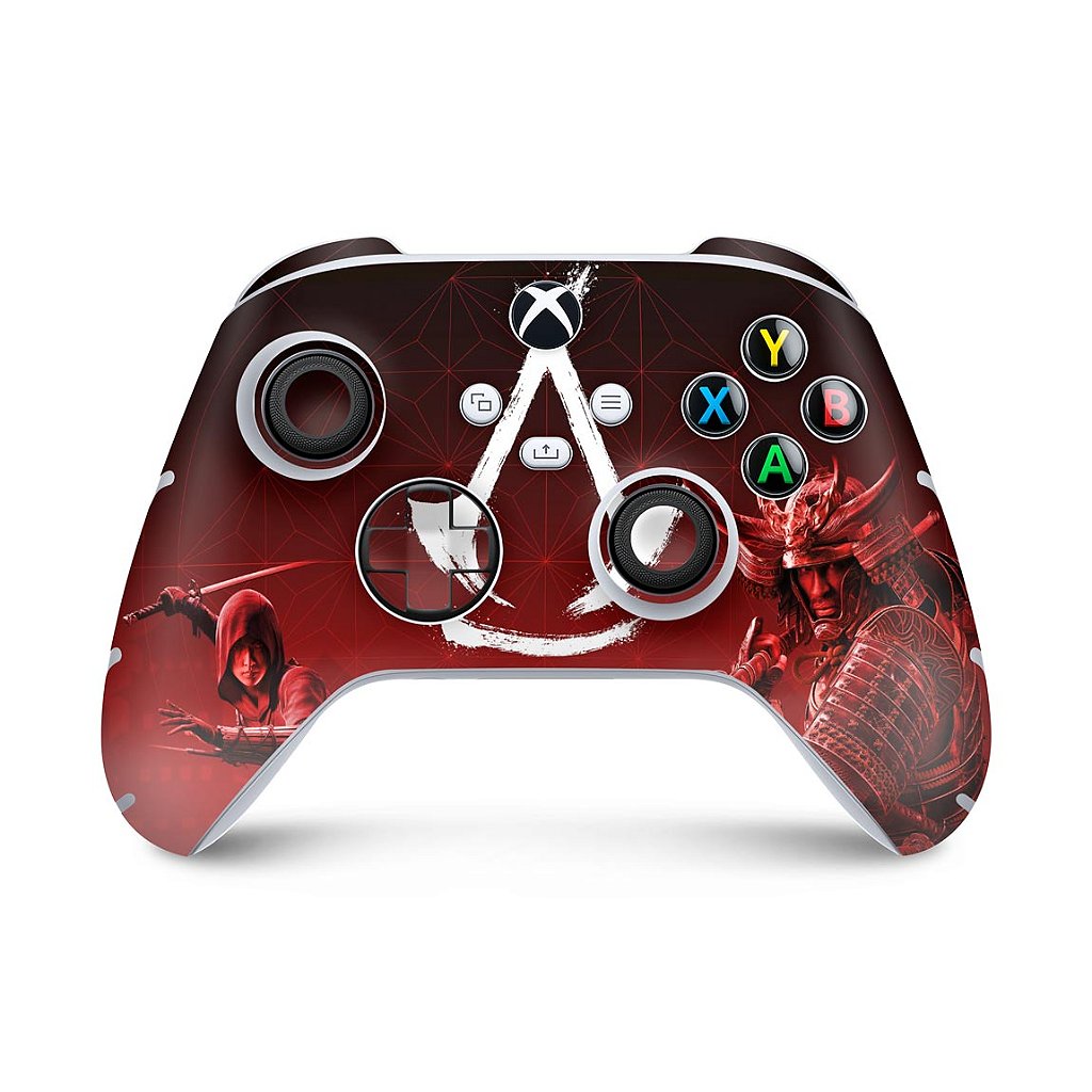 Skin Anti-Rage Xbox Series S X Controle - Assassin's Creed Shadows