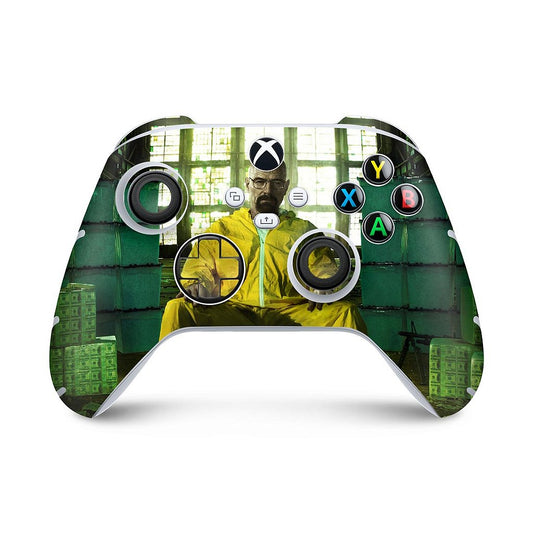 Skin Anti-Rage Xbox Series S X Controle - Breaking Bad