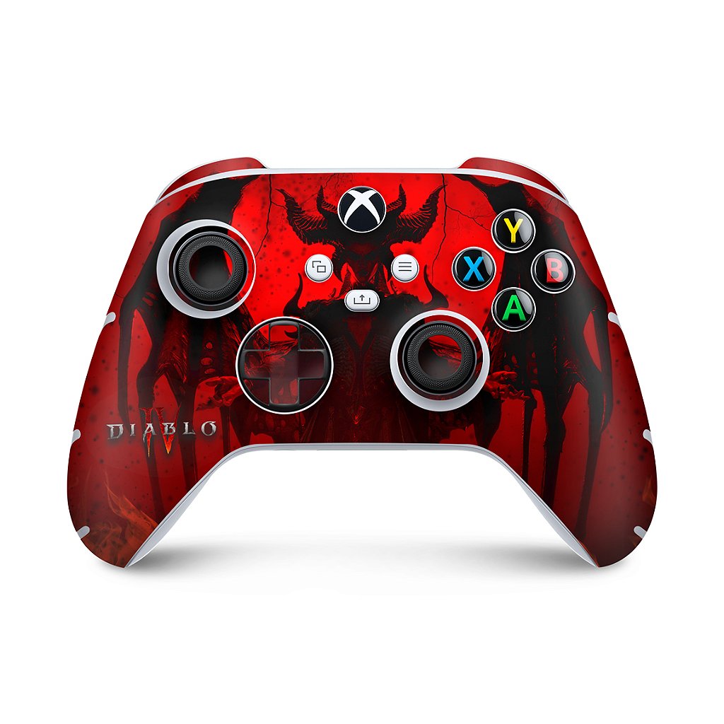Skin Anti-Rage Xbox Series S X Controle - Diablo IV 4
