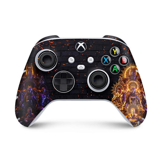 Skin Anti-Rage Xbox Series S X Controle - Gotham Knights