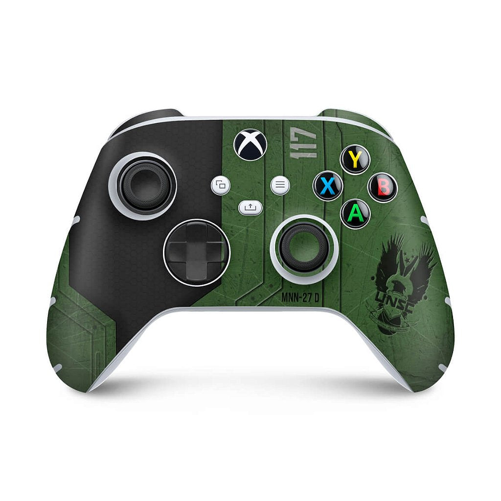 Skin Anti-Rage Xbox Series S X Controle - Halo Infinite